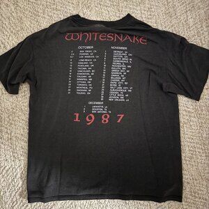 Original Whitesnake 1987 Tour Tee